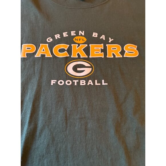 Green Bay Packers NFL 3X T-Shirt Dark Green Wisconson Cheese Head - Picture 2 of 5